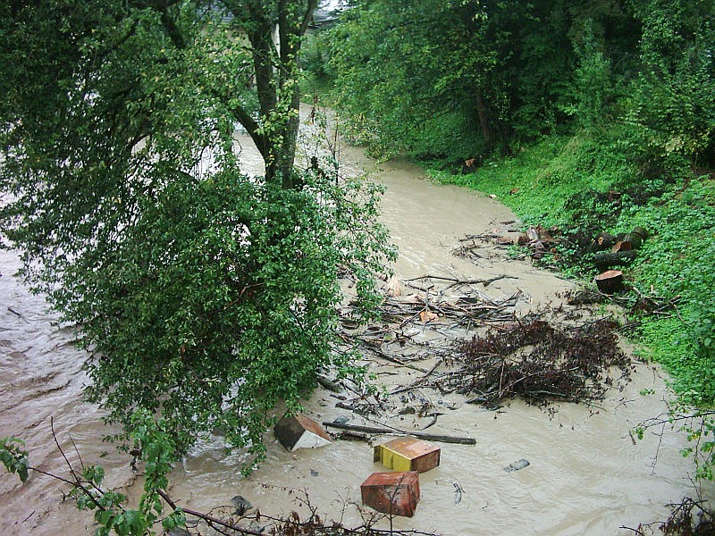 poplave v Sevnici 21.8.2005